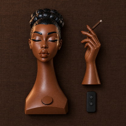 The Exhale — Sculpted Muse Mist Diffuser & Humidifier